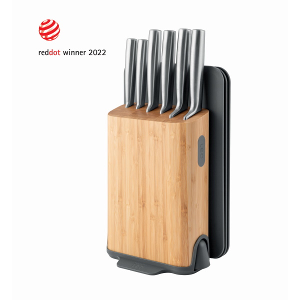 11-pc knife block set Legacy Leo