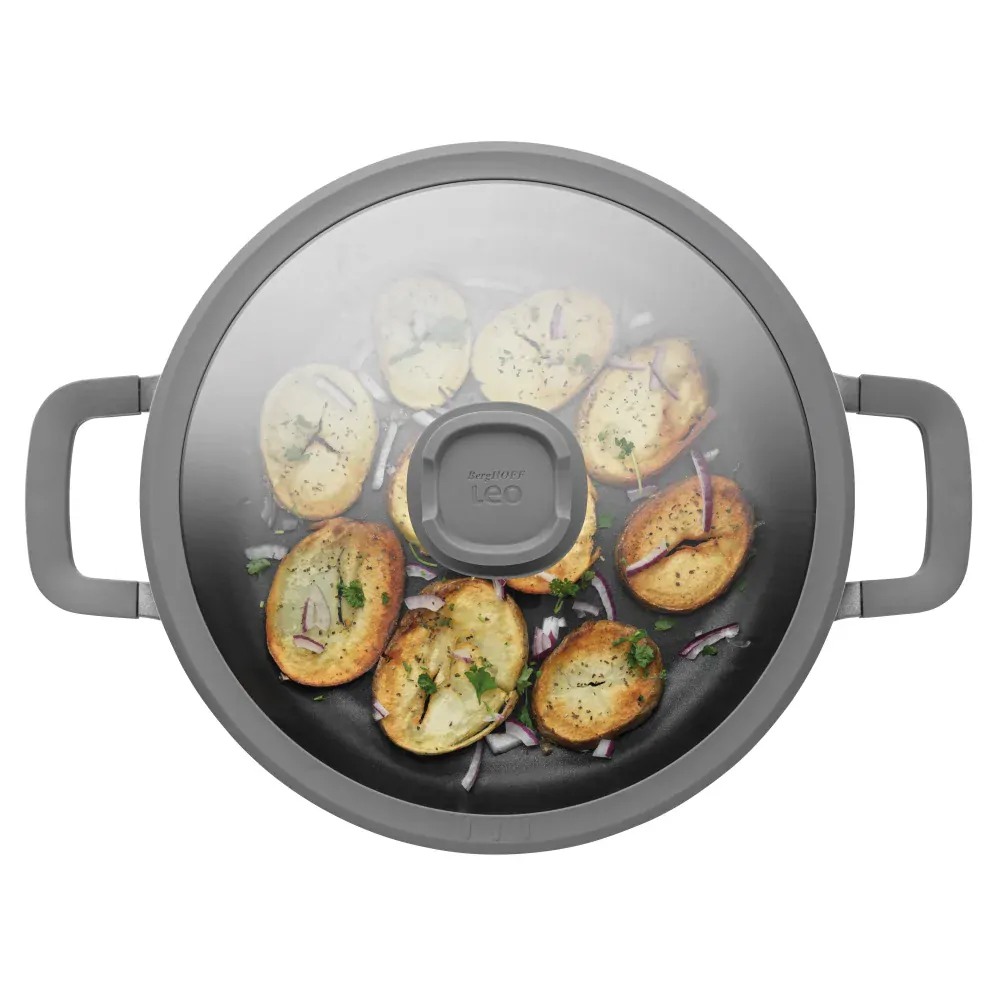 Hlboká panvica Stone PLUS 28 cm s pokrievkou