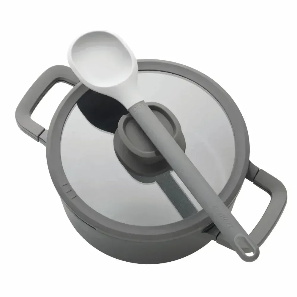 Hrniec Stone PLUS 24x14 cm s pokrievkou - Leo