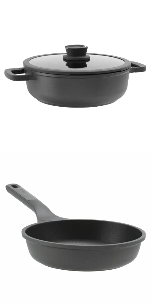 Panvica 20 cm + Hlboká Panvica 28 cm Stone PLUS