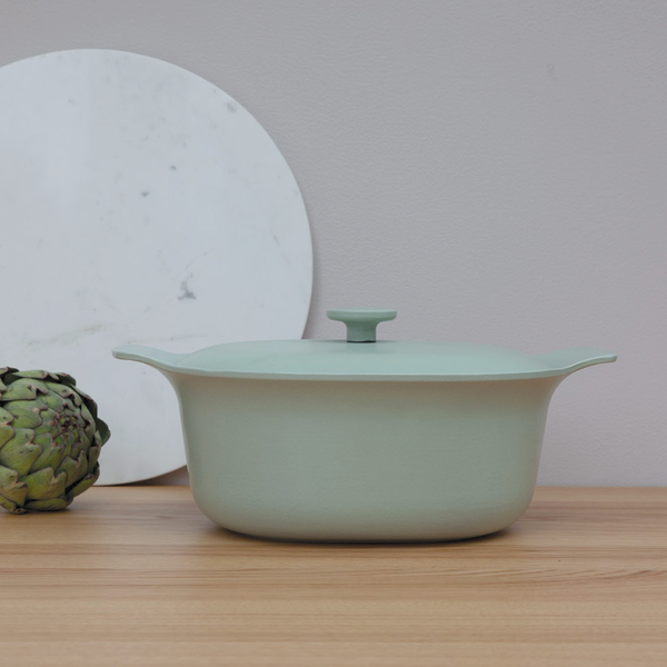 Hrniec Ron s pokrievkou 28x22cm 5,2l (zelený)