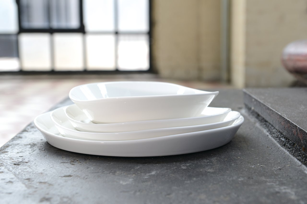 Porcelánový tanier hlboký 20cm - 4ks