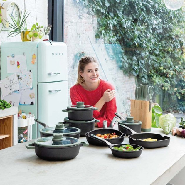 Hrniec s pokrievkou Forest 24x14cm