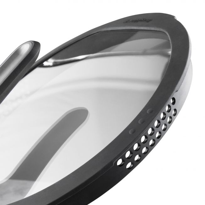 Hrniec Gem GREY s pokrievkou 28 cm