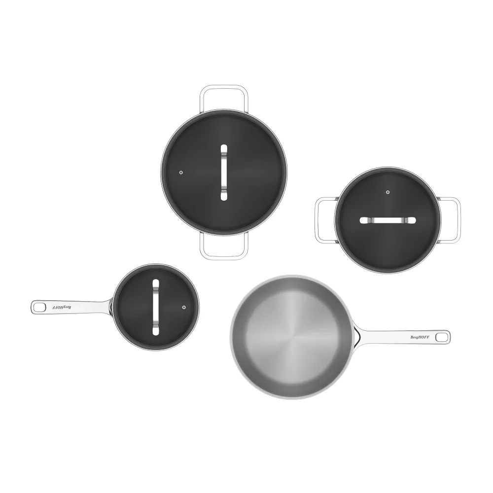 Sada hrncov a panvíc 7 kusov Helix