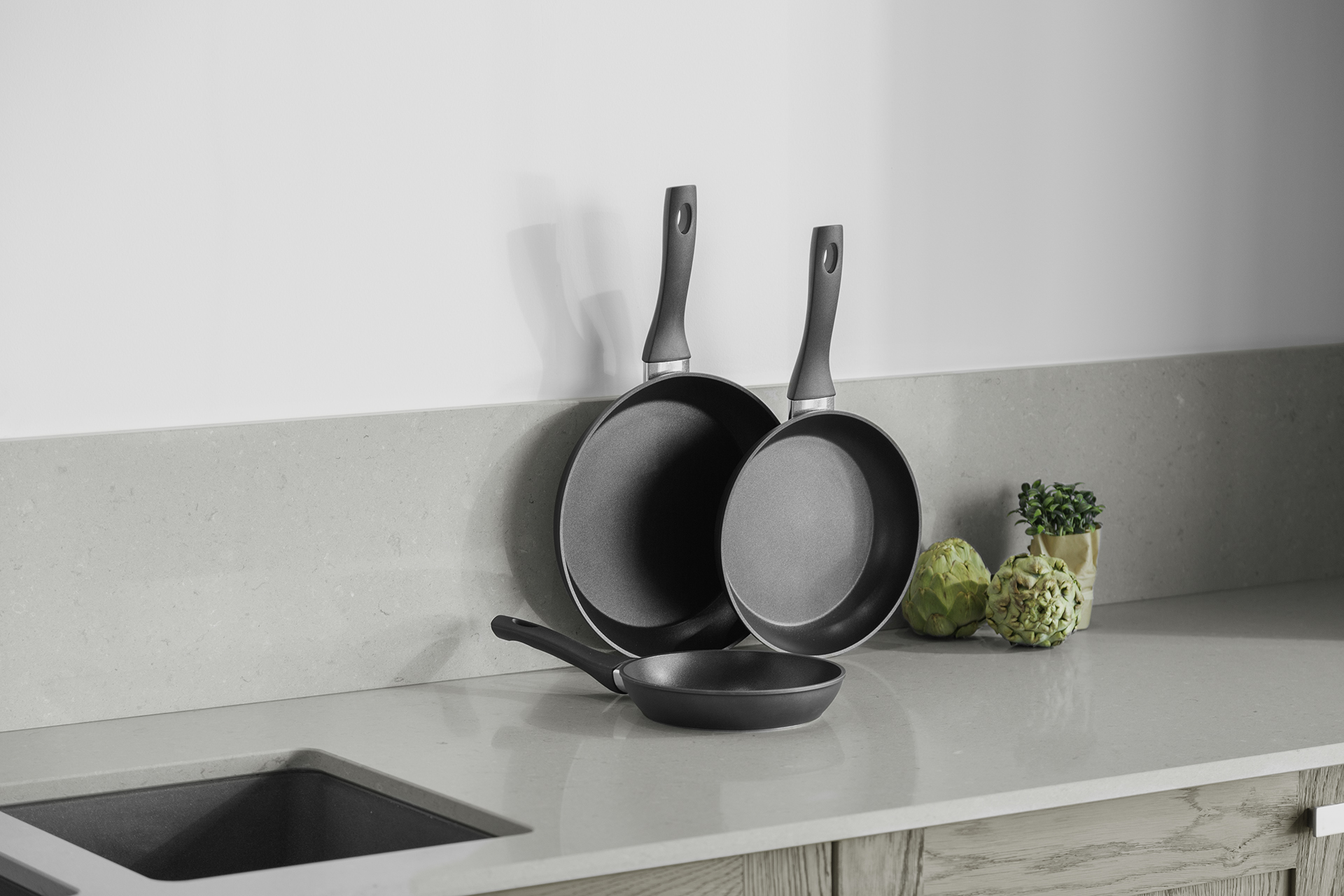 Set panvíc 3 ks - Essentials