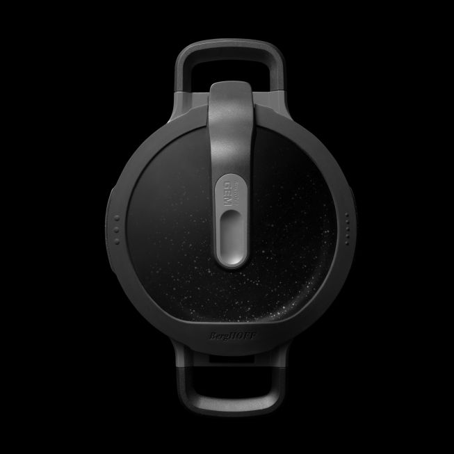 Hrniec Gem GREY s pokrievkou 16 cm