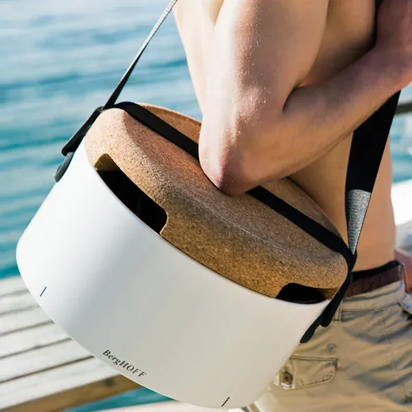 Gril Table BBQ (biely) - LEO