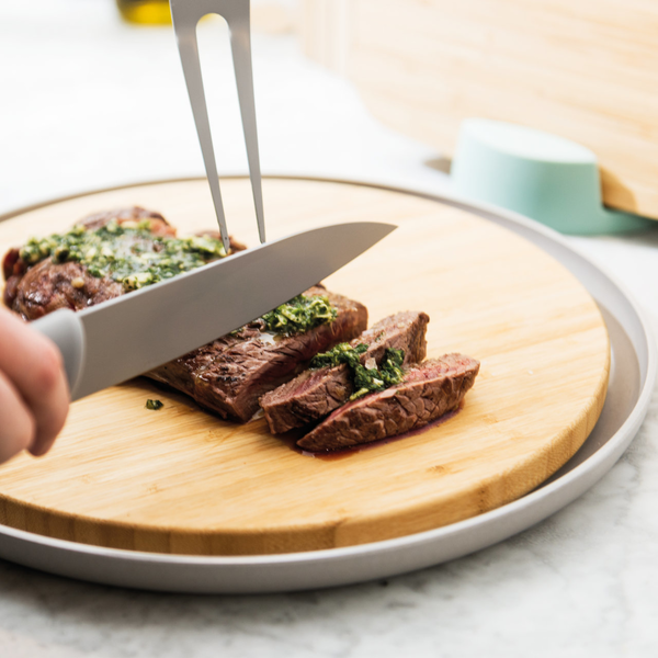 Nôž Leo na udeniny 19cm (šedý)