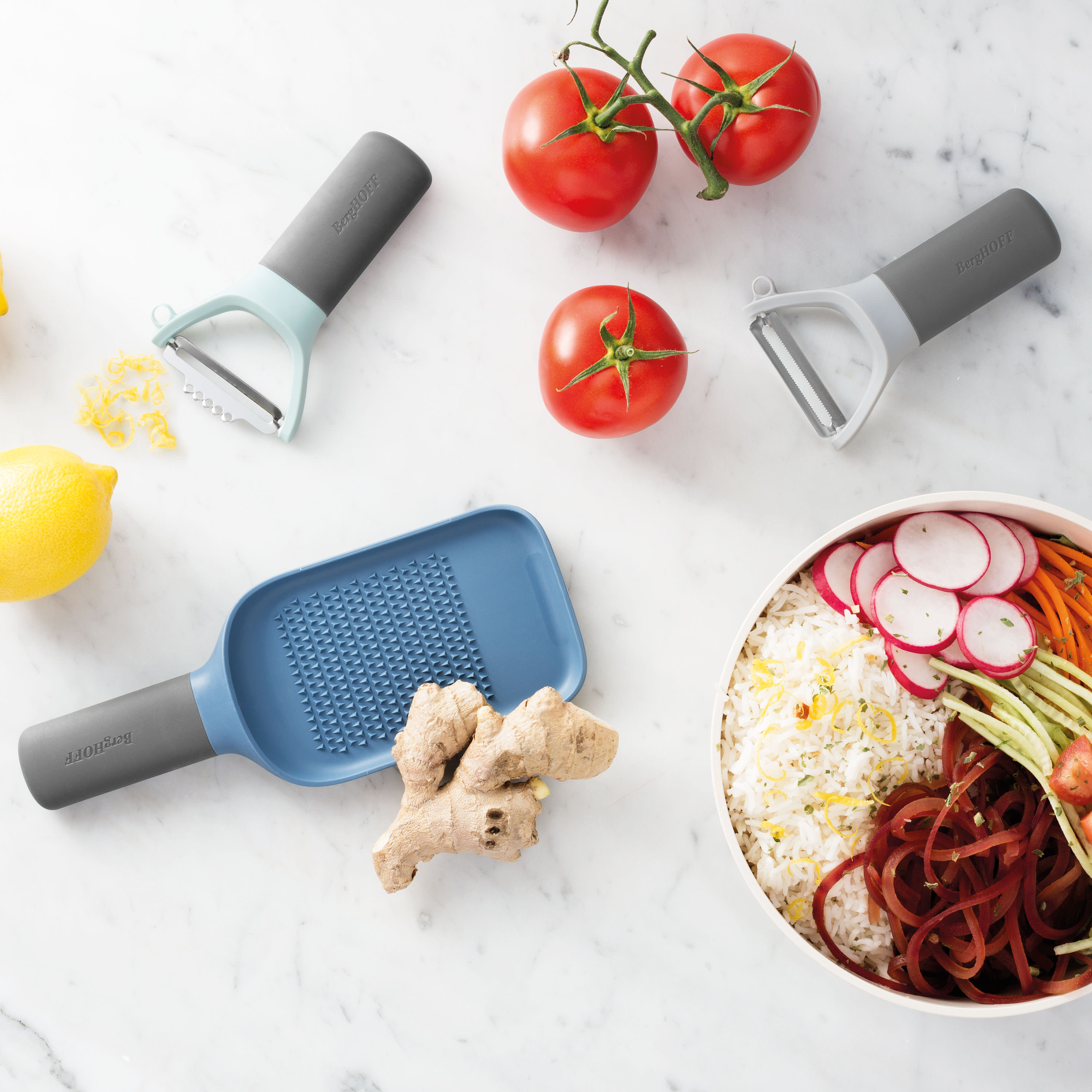 Škrabky a strúhadlo 3 dielny set - Leo