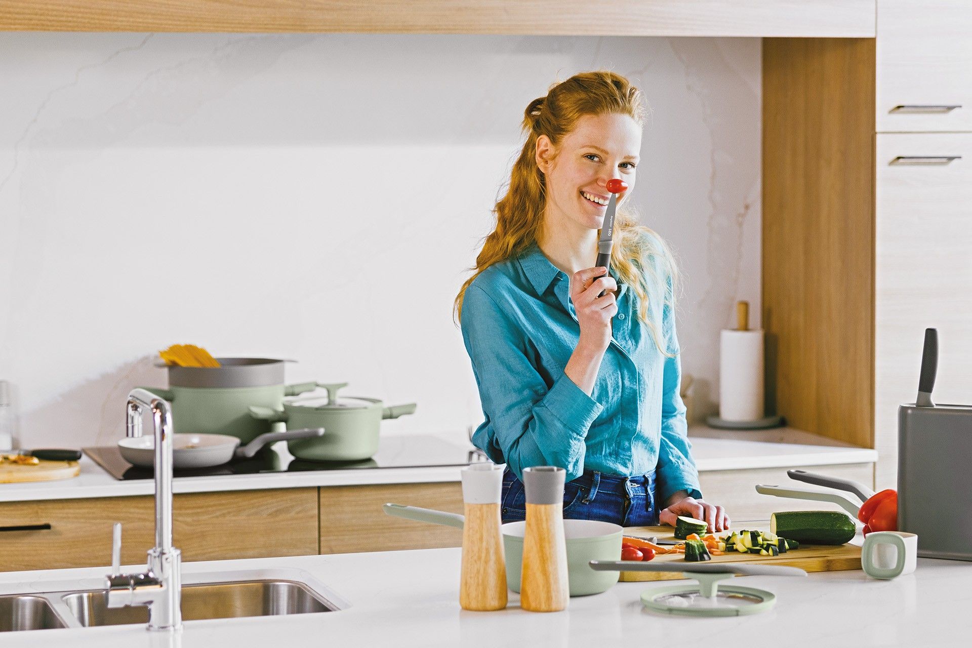 Sada 6-dielnych nožov Balance