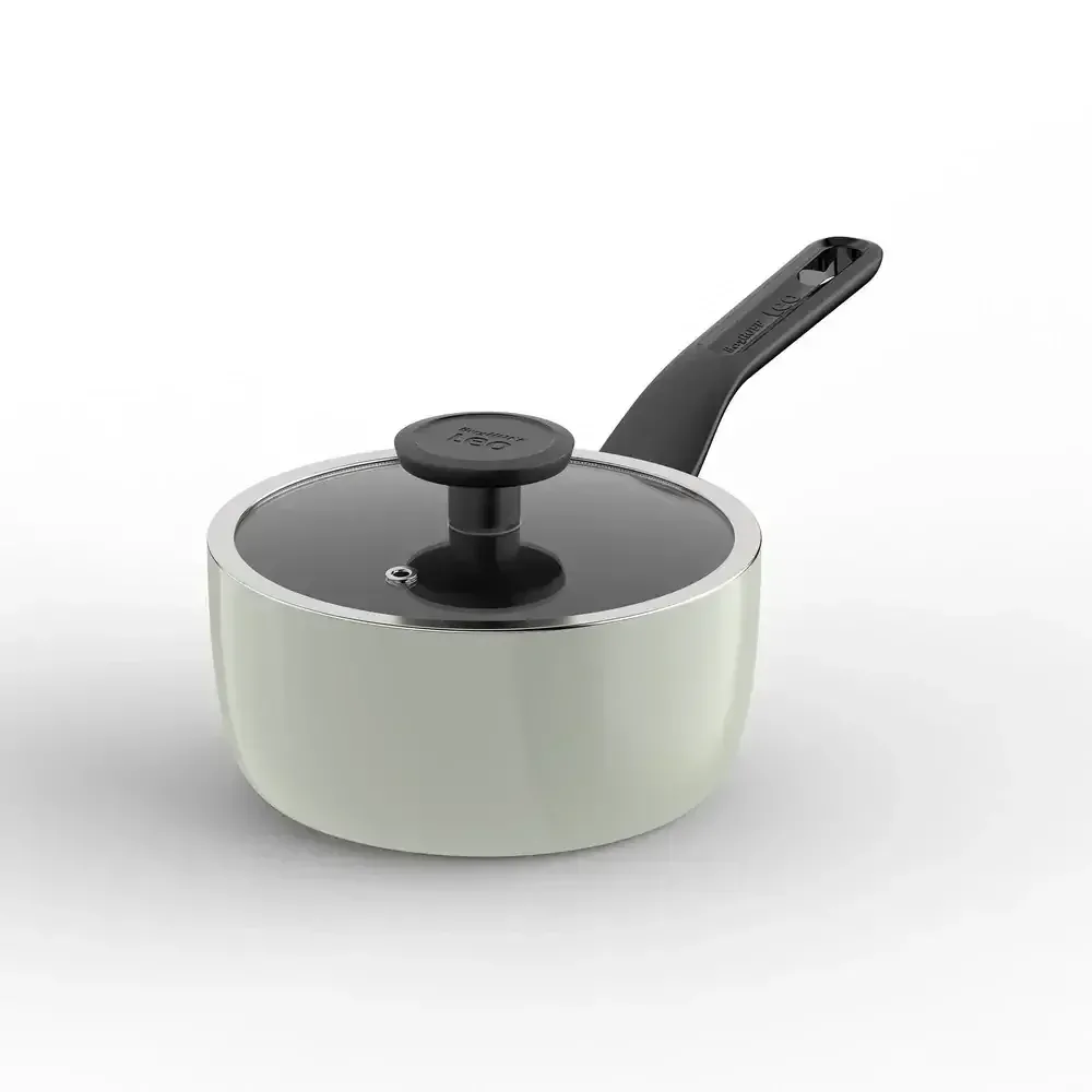 7-dielna súprava riadu s nepriľnavým povrchom Glints Sage