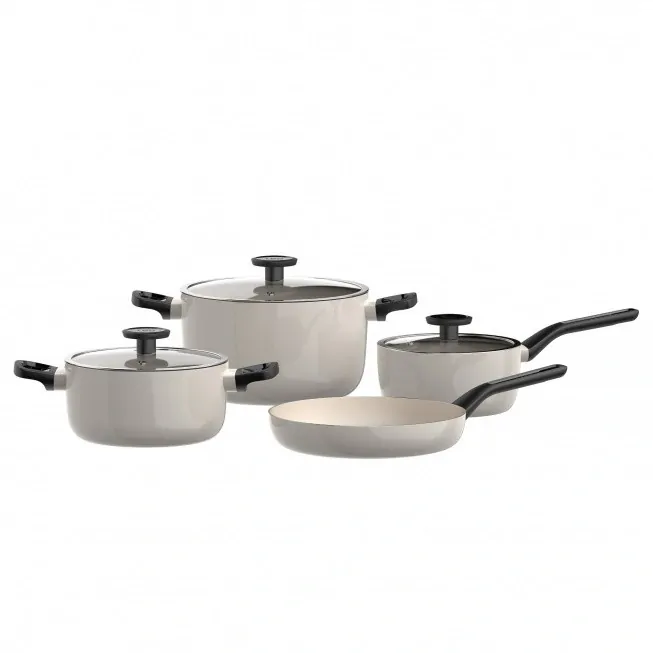 7-dielna sada hrncov a panvíc s nepriľnavým povrchom Glints