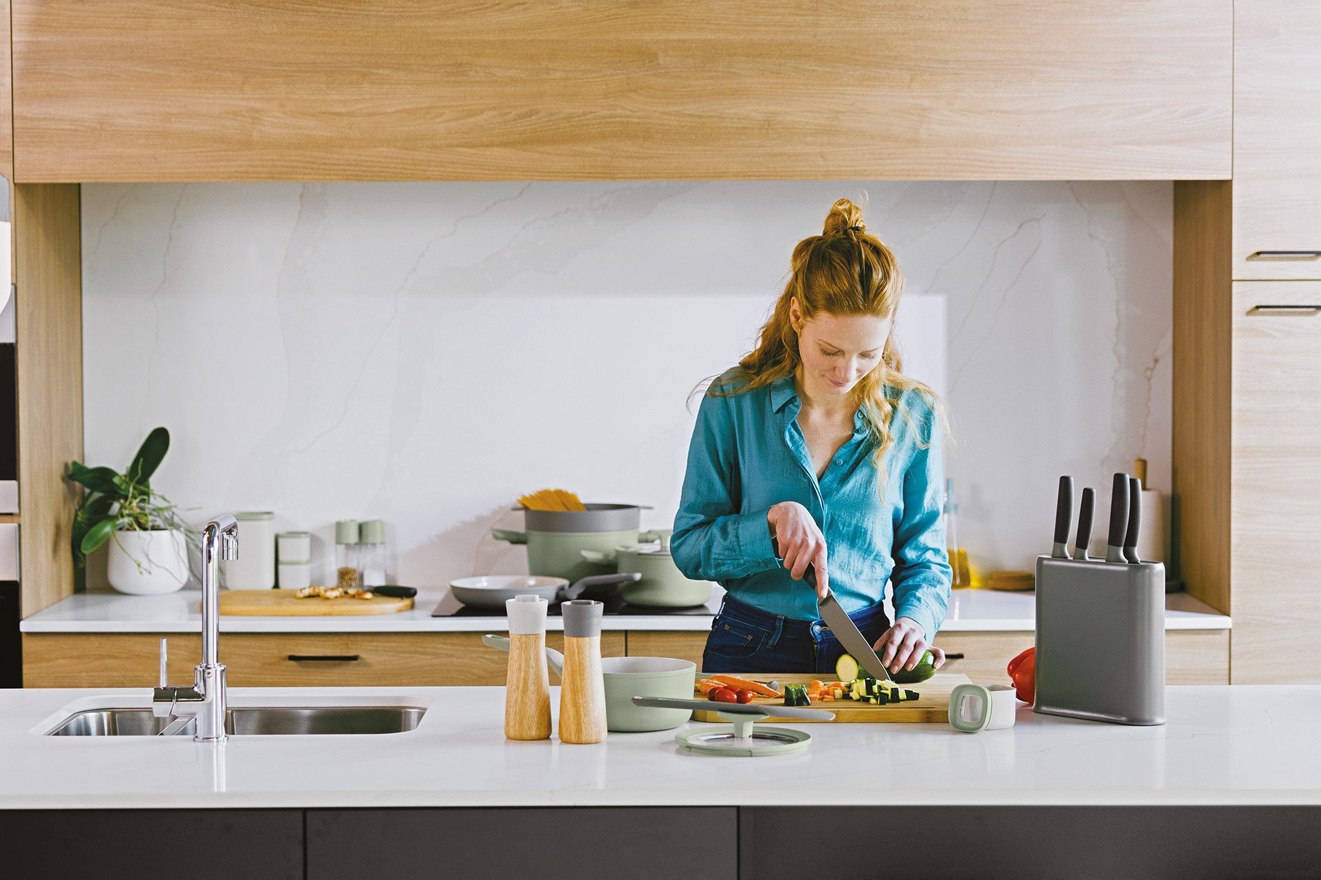 Sada 6-dielnych nožov Balance