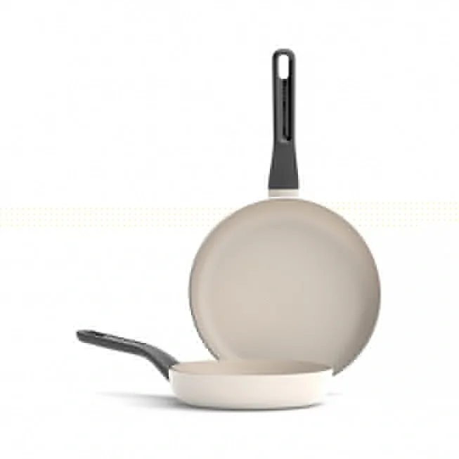 4-dielna sada panvíc na vyprážanie s nepriľnavým povrchom a obrácačkou Glints