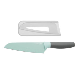Nôž Leo santoku 17 cm mätový